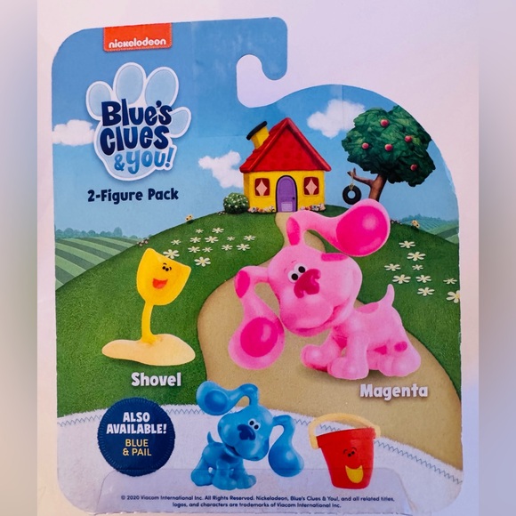 Blues Clues figurines NWT Set of 2 - Picture 5 of 5